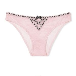 Victoria's Secret Womens DREAM ANGELS Lace Cheeky Panty Angel pink sz Xlarge